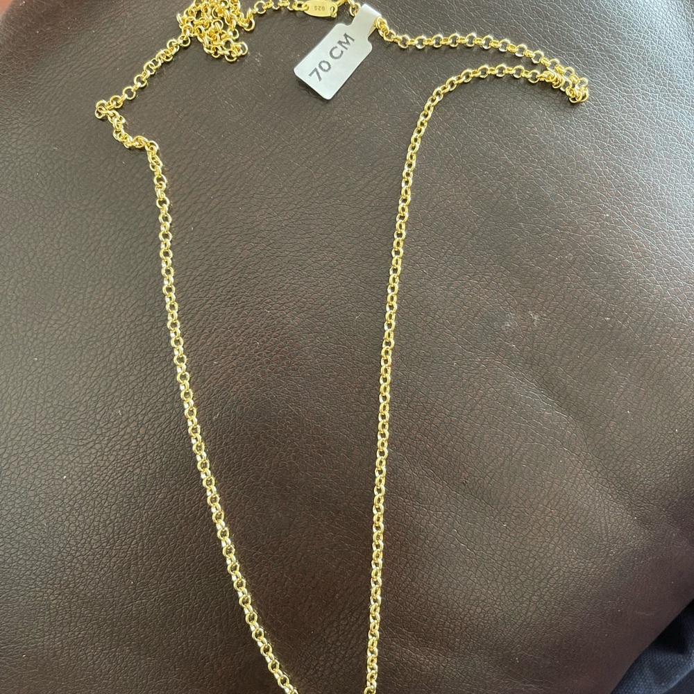 Chain Sterling Silver S925 and Gold Plated